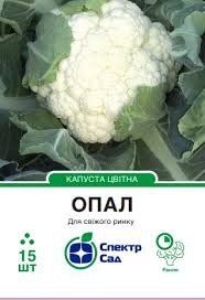 Капуста "Опал" цвітна 15 шт. Спектр-Агро 4820270301692 фото