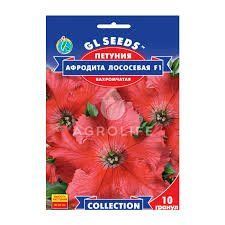 Квіти "Петунія" Афродіта Червона 10 гранул. GL Seeds. 4823073727324 фото