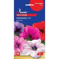 Квіти "Петунія" Унілюкс 0.1г. GL Seeds 4823096909240 фото