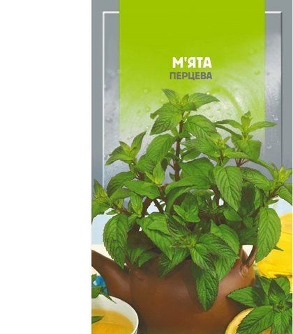 Квіти "Мята" Перцева 0.1г. SeedEra 4823073715062 фото