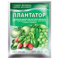 Добриво "Плантатор" NPK (20-20-20)  25г. 48200060630209 фото