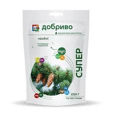 Добриво "Супер" для хвойних 250г. 4823114402524 фото