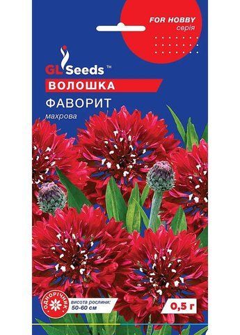 Квіти "Волошка" Фаворит 0,5г. GL Seeds 4823096907857 фото