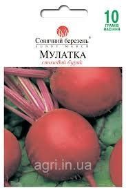 Буряк "Мулатка" круглий 10г. Сонячний Березень 4823098302018 фото