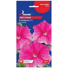 Квіти "Петунія" F1 Кардинал 0.15г. GL Seeds 4823096909134 фото