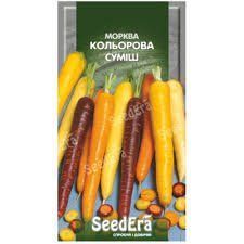 Морква "Кольорова Суміш" 2г. SeedEra 4823114403675 фото