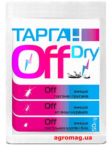 Порошок "Тарган OFF" від тарганів 50г. 4820203500345 фото
